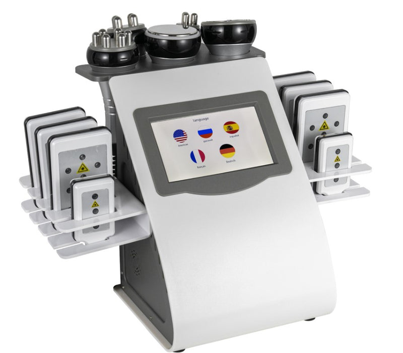 6 in 1 - 40K Cavitation + Lipo Laser (New 2024 Model)