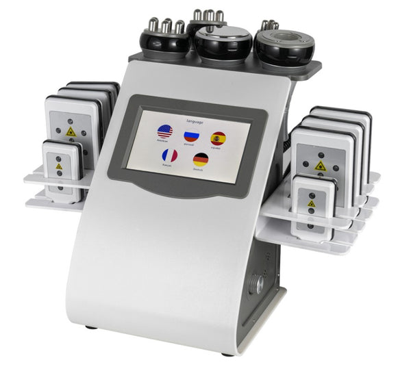 6 in 1 - 40K Cavitation + Lipo Laser (New 2024 Model)