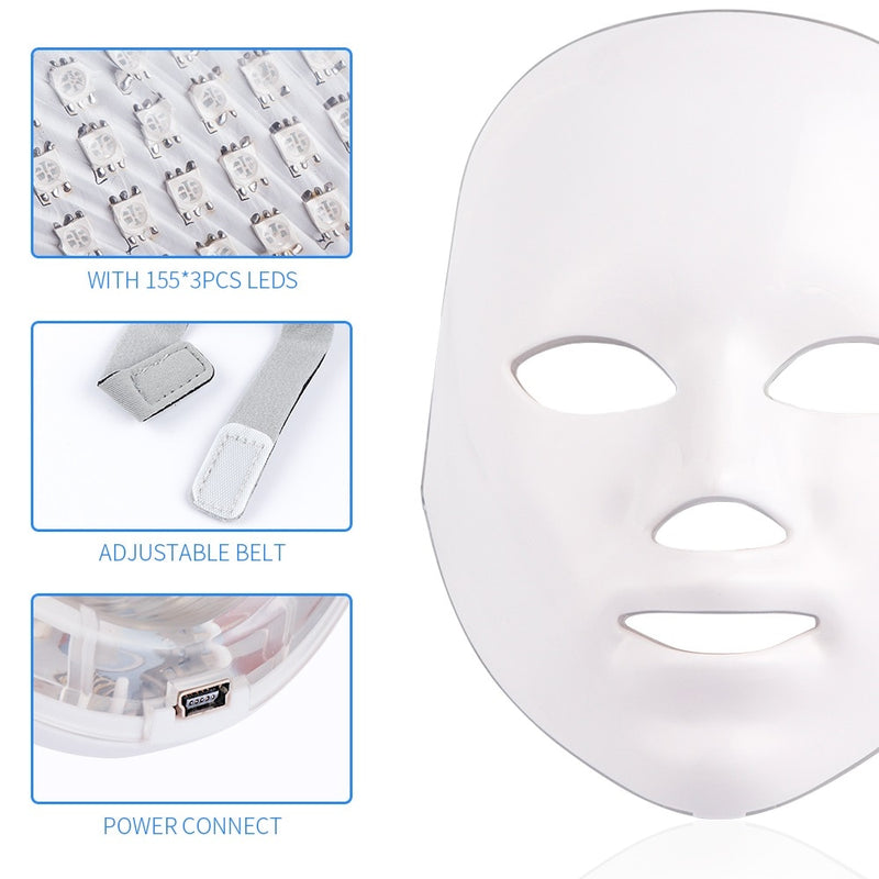 Photon LED Face Mask - 7 Colors - SkinGenics ™ Online Shop